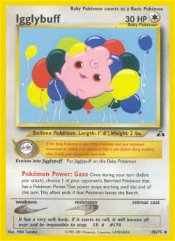 Igglybuff - Neo Discovery (Uncommon) [NDI-40]