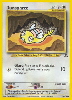 Dunsparce - Neo Discovery (Common) [NDI-54]