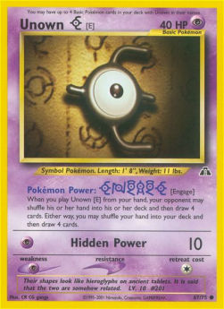Unown - Neo Discovery (Common) [NDI-67]