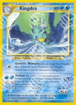 Kingdra - Neo Revelation (Rare) [NR-19]