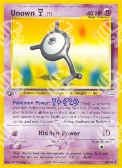 Unown - Neo Revelation (Uncommon) [NR-40]
