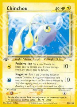 Chinchou - Neo Revelation (Common) [NR-42]