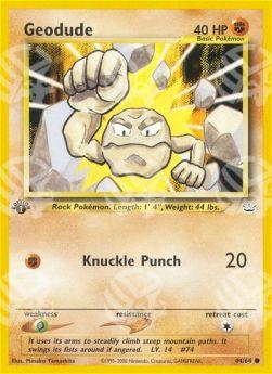 Geodude - Neo Revelation (Common) [NR-44]