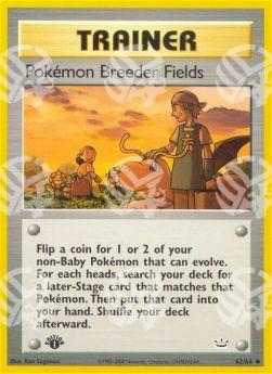 Campi di Allevamento Pokémon - Neo Revelation (Uncommon) [NR-62]