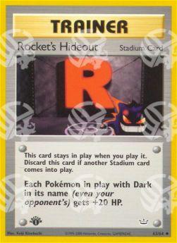 Rifugio Rocket - Neo Revelation (Uncommon) [NR-63]