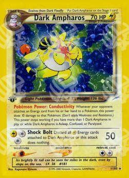 Dark Ampharos - Neo Destiny (Holo Rare) [NDE-1]