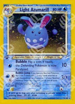 Light Azumarill - Neo Destiny (Holo Rare) [NDE-13]