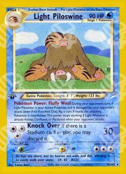 Light Piloswine - Neo Destiny (Rare) [NDE-26]