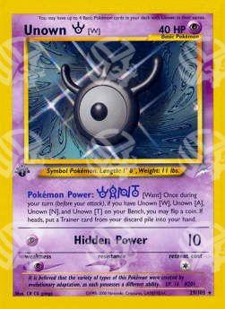Unown - Neo Destiny (Rare) [NDE-29]