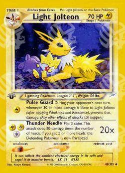 Light Jolteon - Neo Destiny (Uncommon) [NDE-48]