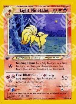 Light Ninetales - Neo Destiny (Uncommon) [NDE-50]