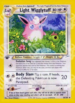 Light Wigglytuff - Neo Destiny (Uncommon) [NDE-54]