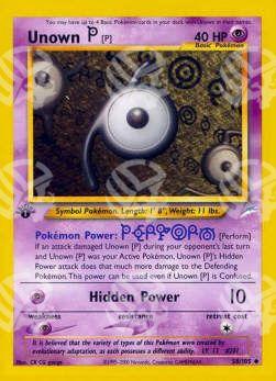 Unown - Neo Destiny (Uncommon) [NDE-58]