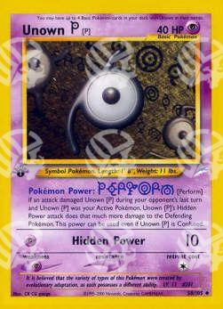 Unown - Neo Destiny (Uncommon) [NDE-58]