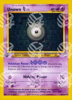 Unown - Neo Destiny (Uncommon) [NDE-60]