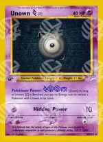 Unown - Neo Destiny (Uncommon) [NDE-60]