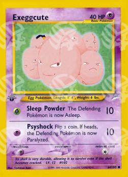 Exeggcute - Neo Destiny (Common) [NDE-64]