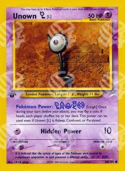 Unown - Neo Destiny (Common) [NDE-86]