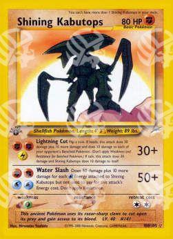 Shining Kabutops - Neo Destiny (Secret Rare) [NDE-108]