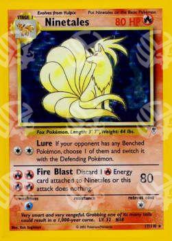 Ninetales - Legendary Collection (Holo Rare) [LC-17]