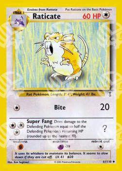 Raticate - Legendary Collection (Uncommon) [LC-61]