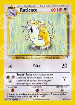 Raticate - Legendary Collection (Uncommon) [LC-61]