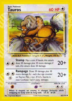 Tauros - Legendary Collection (Uncommon) [LC-65]