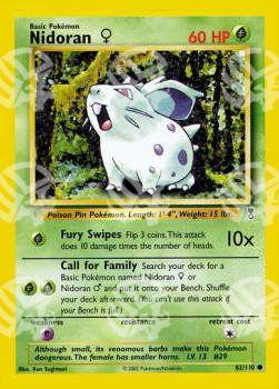 Nidoran ♀ - Legendary Collection (Common) [LC-82]