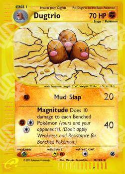Dugtrio - Expedition (Holo Rare) [EX-10]