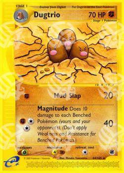 Dugtrio - Expedition (Rare) [EX-44]