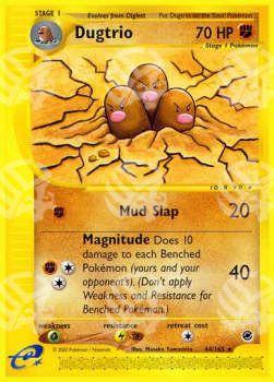 Dugtrio - Expedition (Rare) [EX-44]
