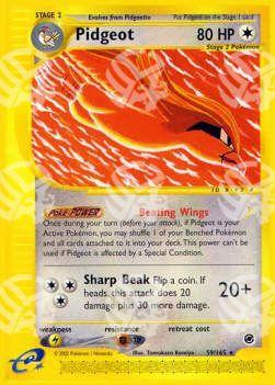 Pidgeot - Expedition (Rare) [EX-59]