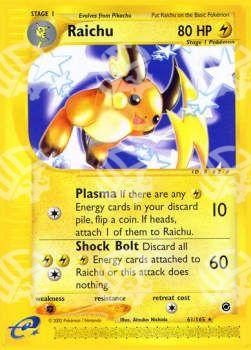 Raichu - Expedition (Rare) [EX-61]