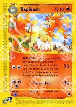 Rapidash - Expedition (Rare) [EX-62]