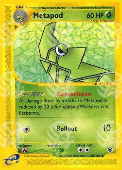 Metapod - Expedition (Uncommon) [EX-87]