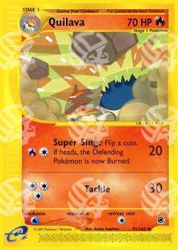 Quilava - Expedition (Uncommon) [EX-91]