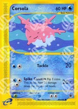 Corsola - Expedition (Common) [EX-102]