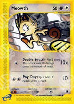 Meowth - Expedition (Common) [EX-121]