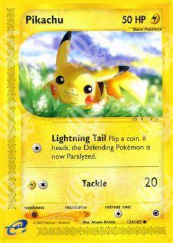 Pikachu - Expedition (Common) [EX-124]
