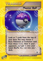 Master Ball - Expedition (Uncommon) [EX-143]