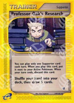 La ricerca del Professor Oak - Expedition (Uncommon) [EX-149]