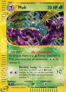 Muk - Aquapolis (Holo Rare) [AQ-H17]