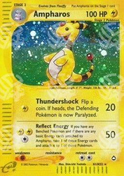 Ampharos - Aquapolis (Holo Rare) [AQ-H1]