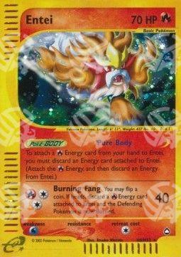 Entei - Aquapolis (Holo Rare) [AQ-H8]
