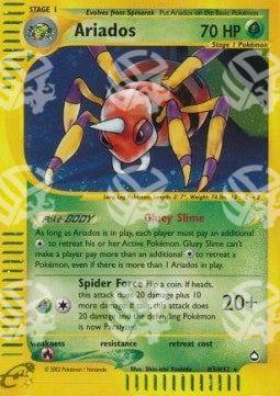 Ariados - Aquapolis (Holo Rare) [AQ-H3]