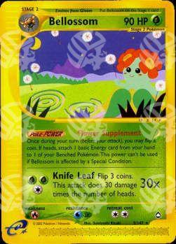 Bellossom - Aquapolis (Rare) [AQ-5]