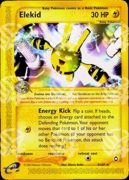 Elekid - Aquapolis (Rare) [AQ-9]