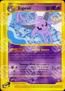Espeon - Aquapolis (Rare) [AQ-11]