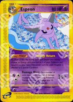 Espeon - Aquapolis (Rare) [AQ-11]