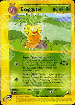 Exeggutor - Aquapolis (Rare) [AQ-12]